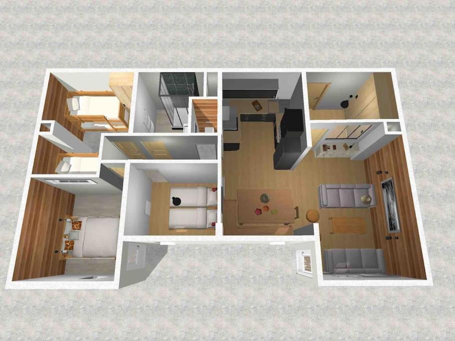 Appartement T4 8 Couchages Spacieux Et Cosy Au Pied Des Pistes Génos Dış mekan fotoğraf