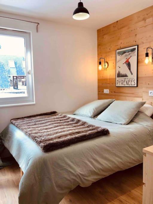 Appartement T4 8 Couchages Spacieux Et Cosy Au Pied Des Pistes Génos Dış mekan fotoğraf