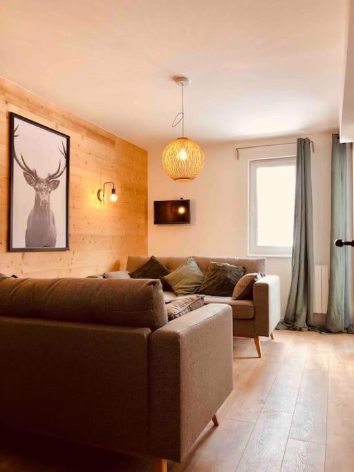 Appartement T4 8 Couchages Spacieux Et Cosy Au Pied Des Pistes Génos Dış mekan fotoğraf