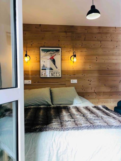 Appartement T4 8 Couchages Spacieux Et Cosy Au Pied Des Pistes Génos Dış mekan fotoğraf